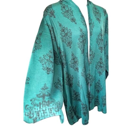 TORRID Disney Haunted Mansion Forest Biome Green Hooded Cardigan 4X - Picture 6 of 15